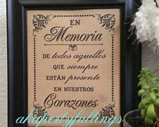 Image result for In Loving Memory Quotes in Spanish