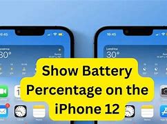 Image result for Battery Percentage Widget iPhone 12