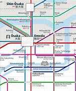Image result for Osaka Public Transport Map