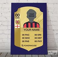 Image result for FIFA Card Print