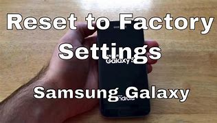 Image result for Factory Reset Galaxy S7