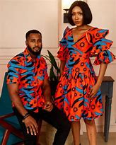 Image result for Matching African Outfits for Couples