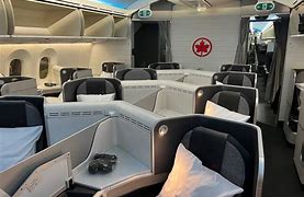 Image result for Air Canada Business Class Cabin