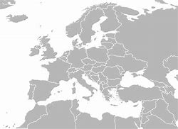 Image result for Modern Europe Blank Map