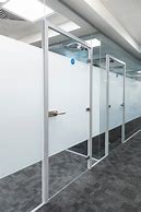 Image result for Frameless Glass Office Doors