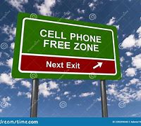 Image result for Cell Phone Free Zone Sign