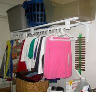 Image result for Laundry Room Hanger Storage
