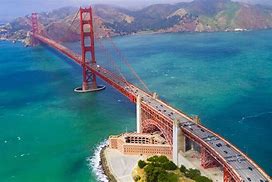 Image result for Aerial View of the Golden Gate Bridge