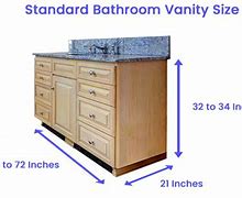 Image result for Bathroom Vanity Top Sizes