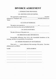 Image result for Sample Divorce Letter Template