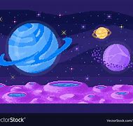 Image result for Pixelated Space Poster
