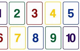 Image result for Number Cards 1 Printable