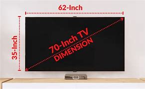 Image result for Samsung 70 Inch TV Dimensions