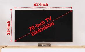 Image result for Samsung TV Dimensions 70