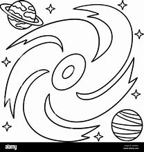Image result for Black Hole Coloring Page