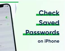 Image result for How to See Saved Passwords On iPhone