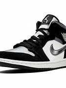 Image result for Air Jordan 1 Mid Smoke Grey