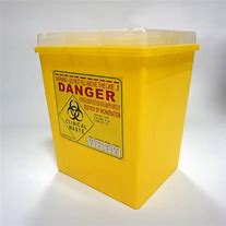 Image result for Biohazard Sharps Container