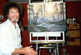 Image result for TV Painter Bob Ross