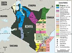 Image result for A Map with Images of the Human Geography in Kenya