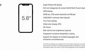 Image result for iPhone X Specs