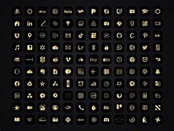 Image result for Gold iPhone Icons