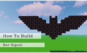 Image result for Batman Logo Minecraft Small