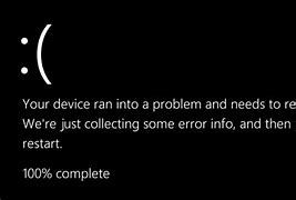 Image result for Black Screen of Death Errors