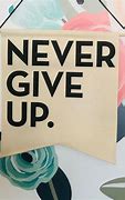 Image result for Never Give Up Banner