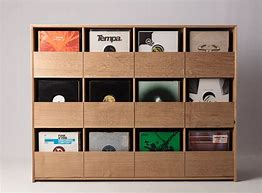 Image result for Vinyl LP Record Storage Cabinet