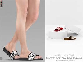 Image result for Sims 4 Slides Shoes CC