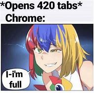 Image result for Chrome Chan Meme