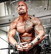 Image result for Dwayne Johnson Muscle Fitness