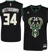 Image result for Giannis Antetokounmpo Black Jersey