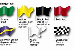 Image result for NASCAR Flags White Green