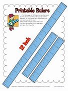 Image result for 12 Inch Printable Ruler