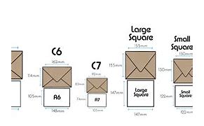 Image result for Envelope Size C5 C6