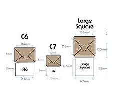 Image result for Envelope Size in Cm
