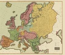 Image result for Old Map of Europe Sketch
