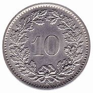 Image result for 10 Swiss Franc Coin