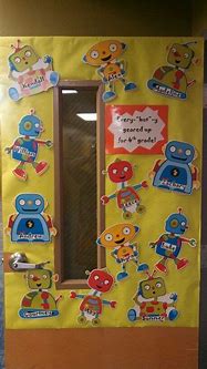 Image result for Robot Door Mural