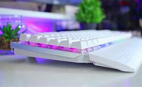 Image result for The Best Gaming White Colour Wireless RGB Keyboard