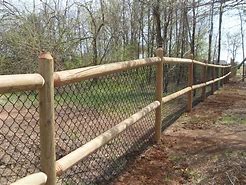 Image result for 9 Foot Telephone Pole Fence