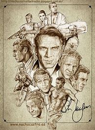 Image result for Steve McQueen Illustration