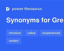 Image result for Synonyms for Green