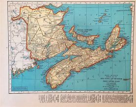 Image result for New Brunswick Nova Scotia Map