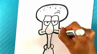 Image result for How to Draw Squidward Meme