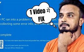 Image result for Your PC Ran into a Problem Screen