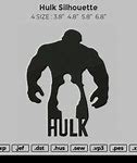 Image result for Hulk Smash Silhouette
