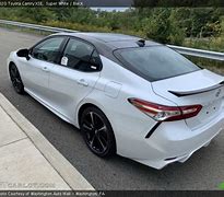 Image result for White Camry Next to Back Front Top